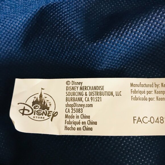 Mickey Mouse Disney Store Reusable Blue Tote Bag - 25" x 10" x 18" - Picture 9 of 9